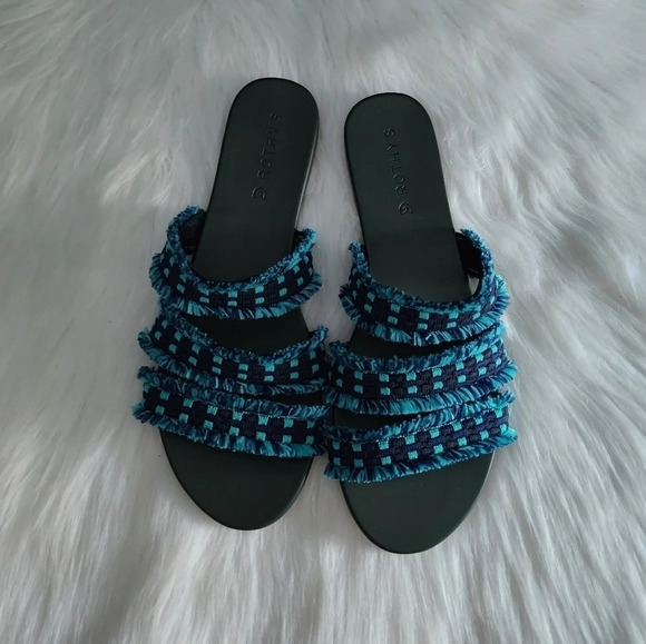 *NWOB* Rothy's Triple Band Fringe Sandal - Picture 3 of 6